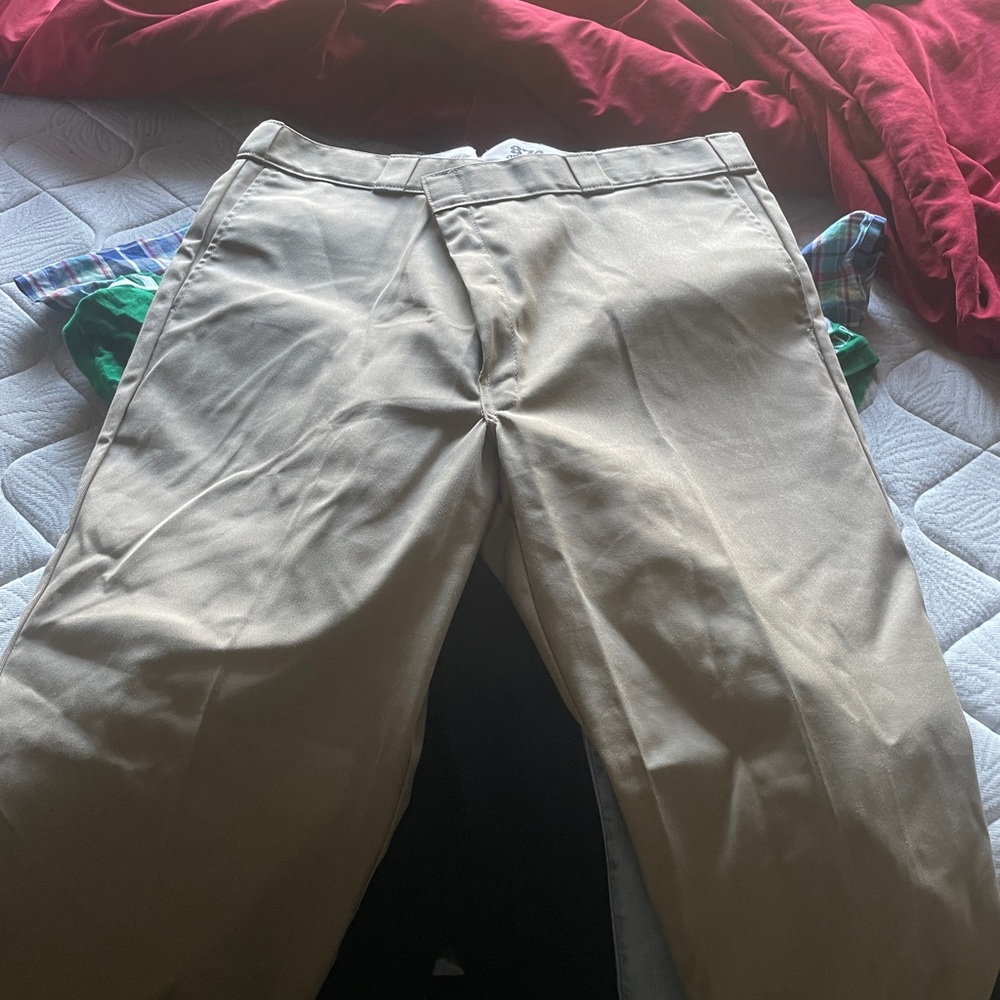 Dickies Tan Chinos Classic Cotton Khakis